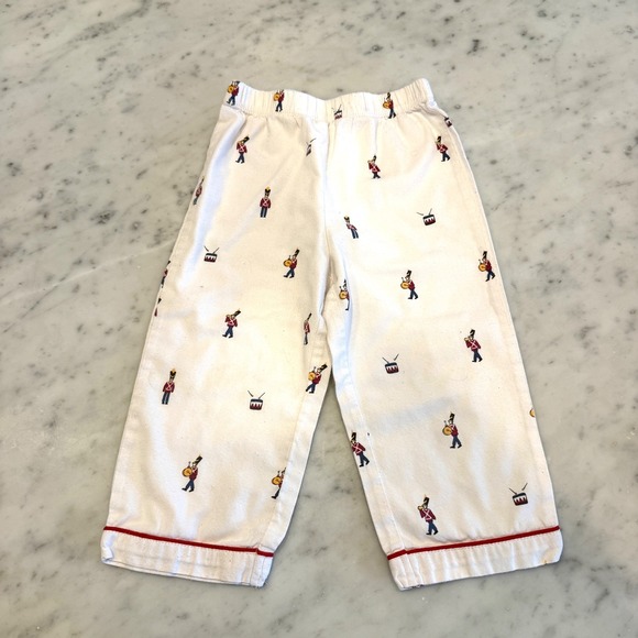 Petite Plume Kids Pajamas Size 3 Toy Soldier Drummer Print PJs Set Long Sleeve - Picture 3 of 6